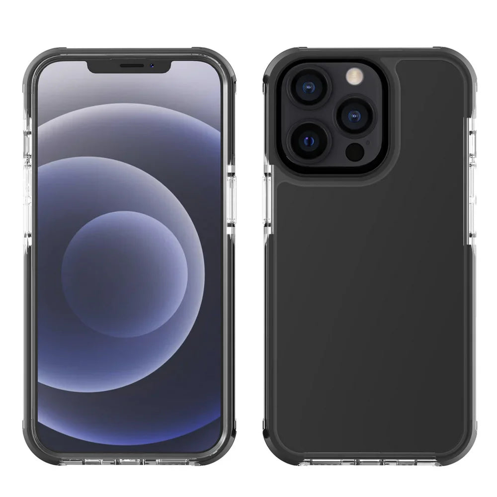 Armor-X Cbn Protective Case 2 Mtr Shockproof For iPhone 13 Pro Max - Black - Tashqila Armor-X Cbn Protective Case 2 Mtr Shockproof For iPhone 13 Pro Max - Black - Tashqila